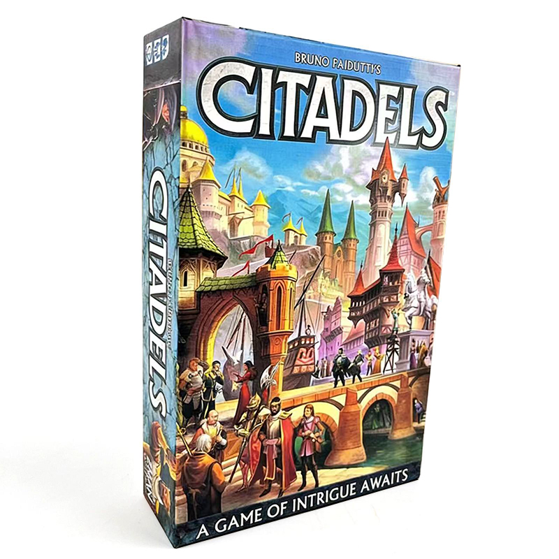 Board Game Catan - Fortress: Переработанное издание. Стратегическая игра-головоломка «Средневековый