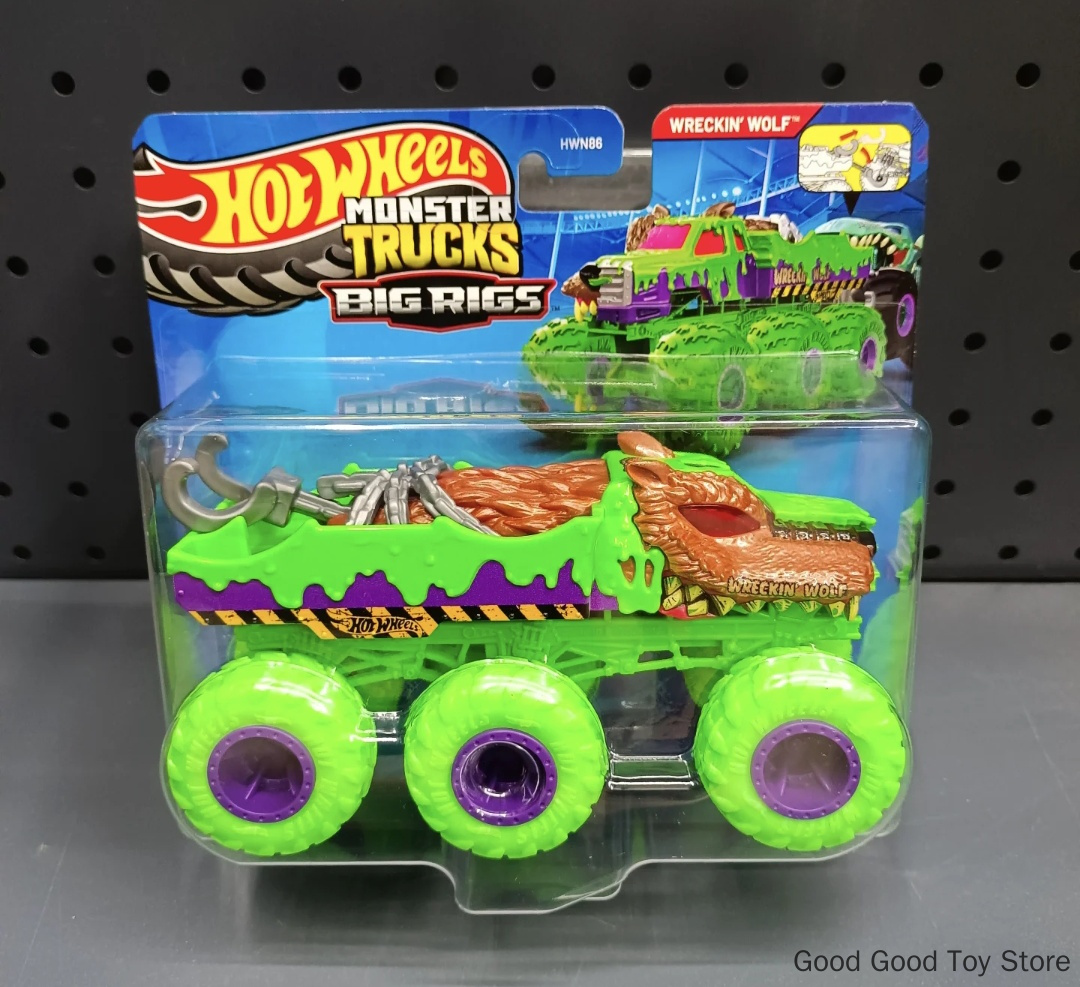 Hot Wheels Mega Wreckin Wolf S – обзор и цена Hot Wheels Car Monster Trucks