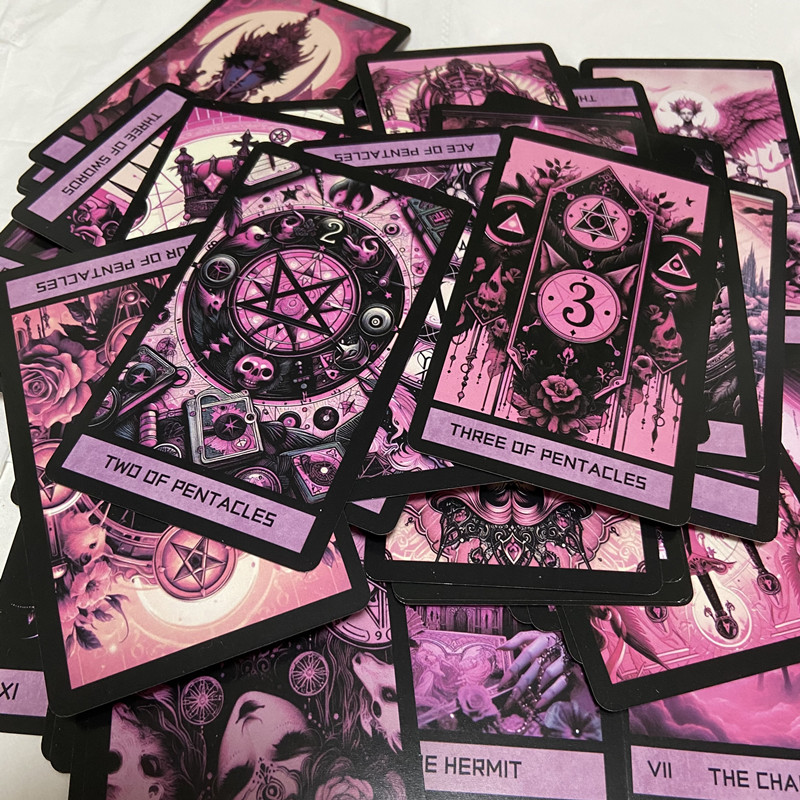 Розовая готическая колода Таро – обзор и цена Board Game Of Life